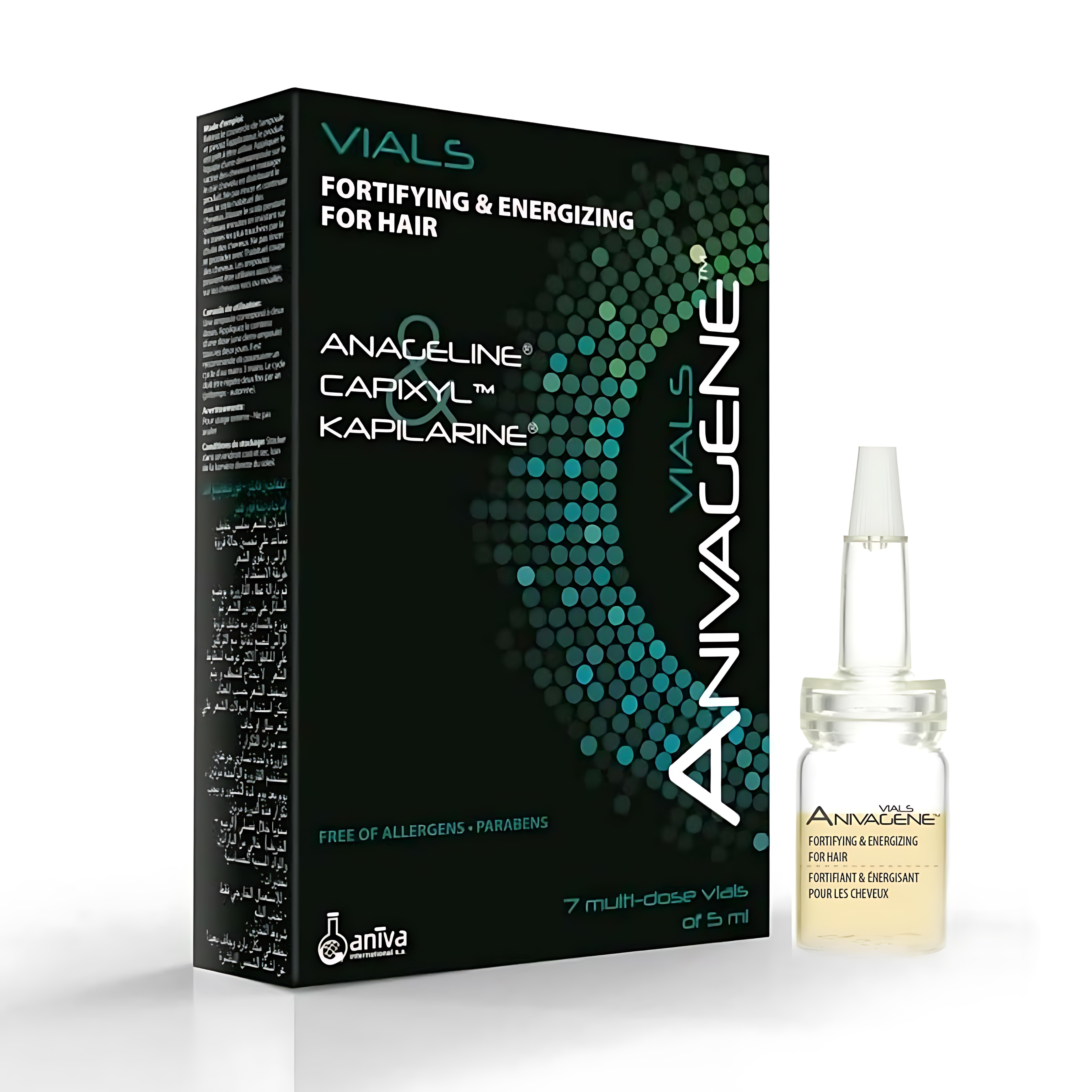 Anivagene Vials Fortifying & Energizing Ampoules - (7 multi dose vials, 5ml each) Main image