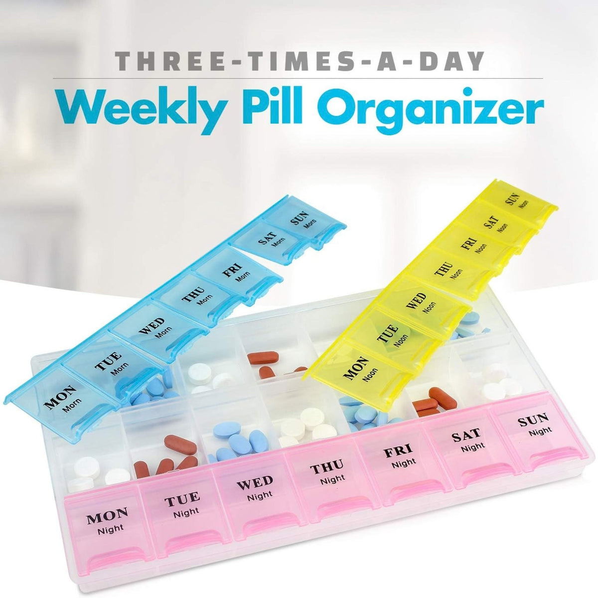 Pill Care 7-Day Multi-Dose - Pill Organizer