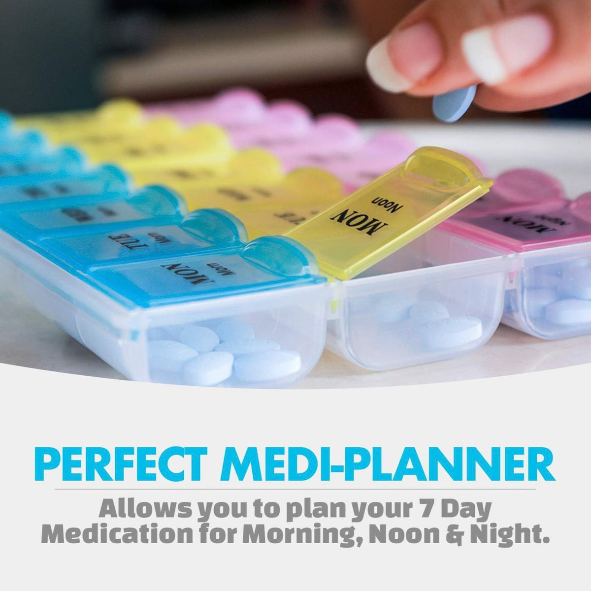 Pill Care 7-Day Multi-Dose - Pill Organizer