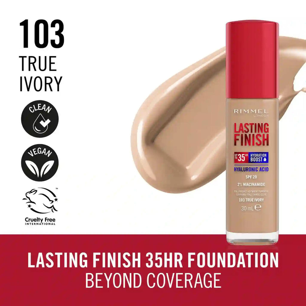 Rimmel Lasting Finish 35 Hour Foundation
