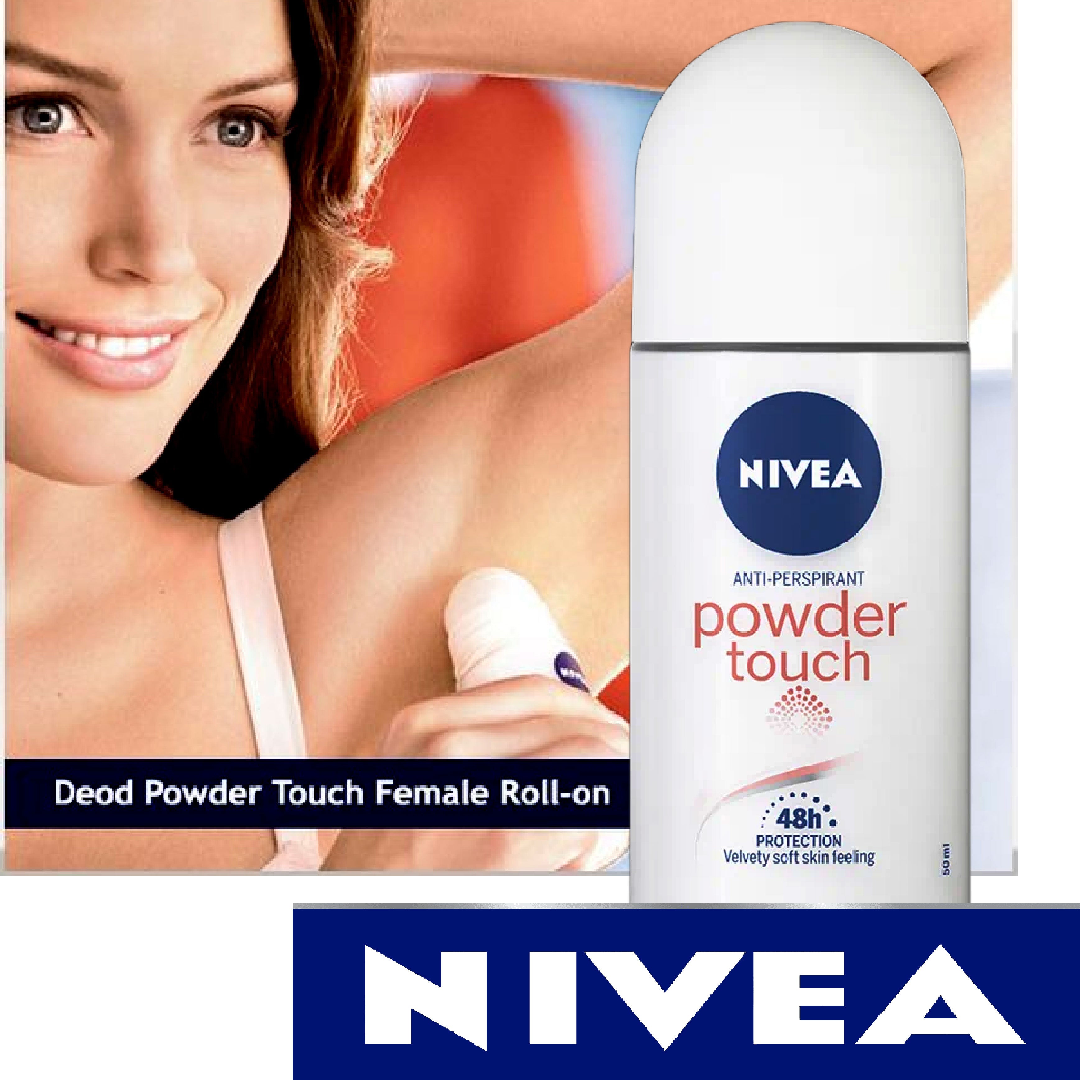 Nivea Powder Touch Anti-Perspirant Women Roll-On - Deodorant
