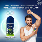 Nivea Men Fresh Power Roll-On - Anti-Perspirant