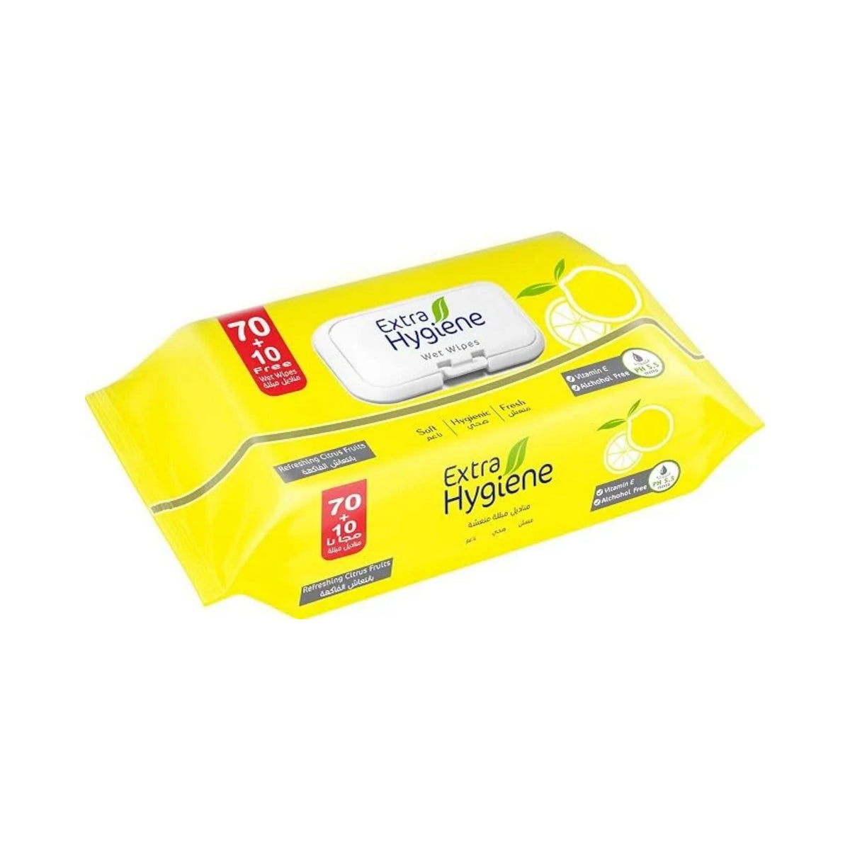 Extra Hygiene Fruits Refreshment Wet Wipes - Face Wipes