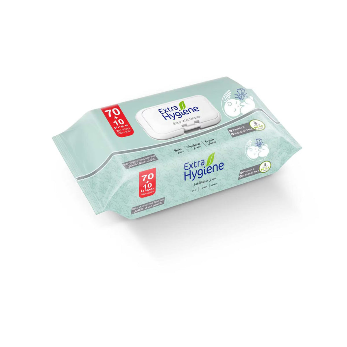 Extra Hygiene Baby Wet Wipes with Aloe Vera - Baby Wipes
