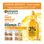 Garnier Fast Bright Vitamin C and Niacinamide Serum - Ampoule MultiPack 12 x 1.5 ml