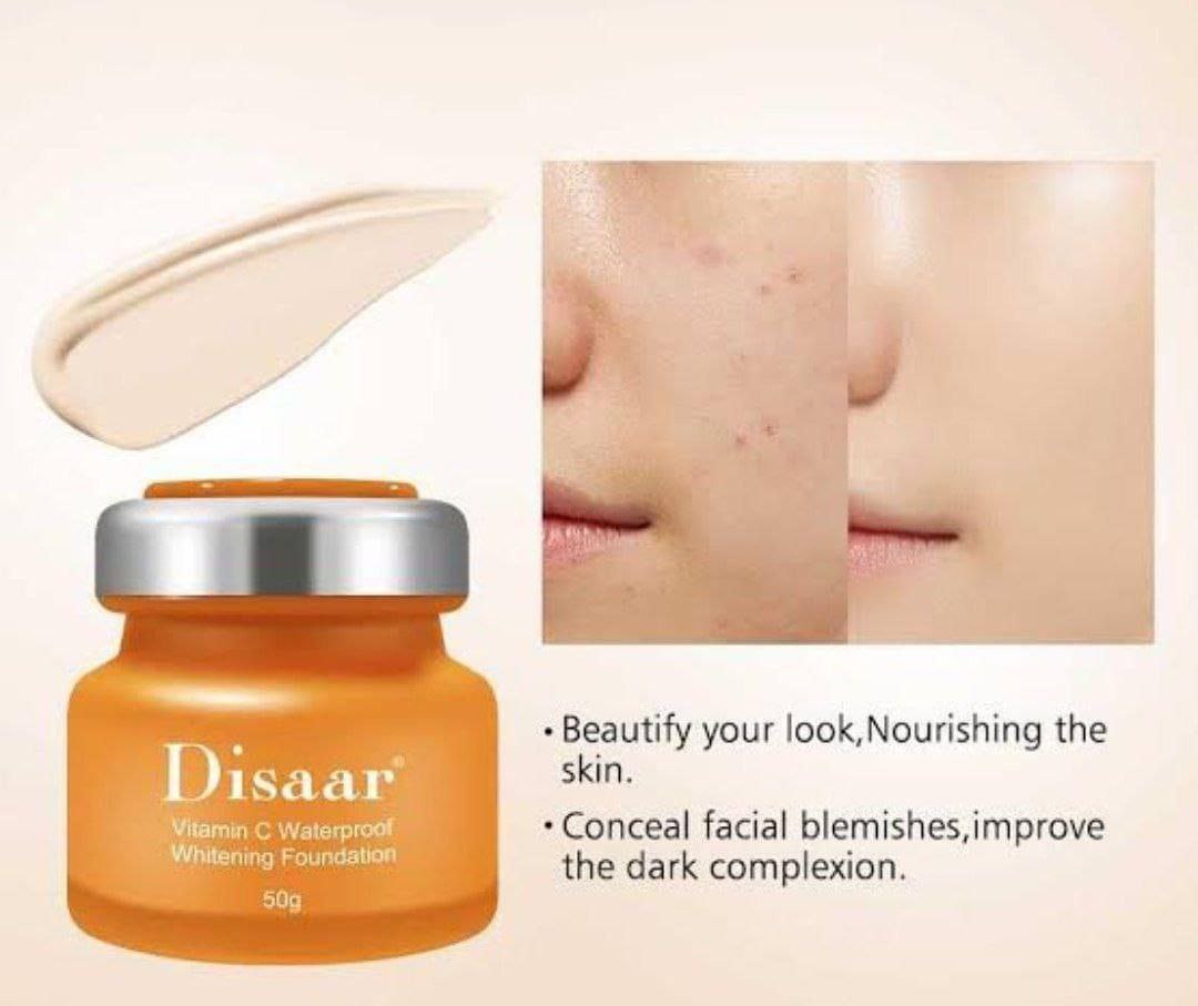 Disaar Vitamin C Whitening Waterproof Foundation