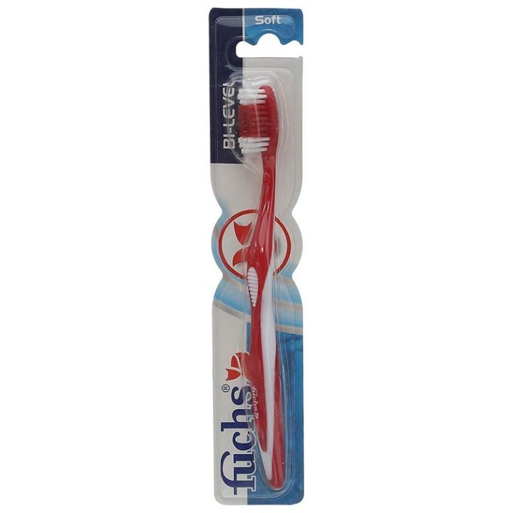 Fuchs Bi-Level Medium Toothbrush