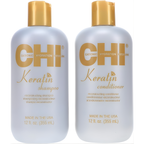CHI Kit Keratin - Shampoo 355ml + Conditioner 355 ml