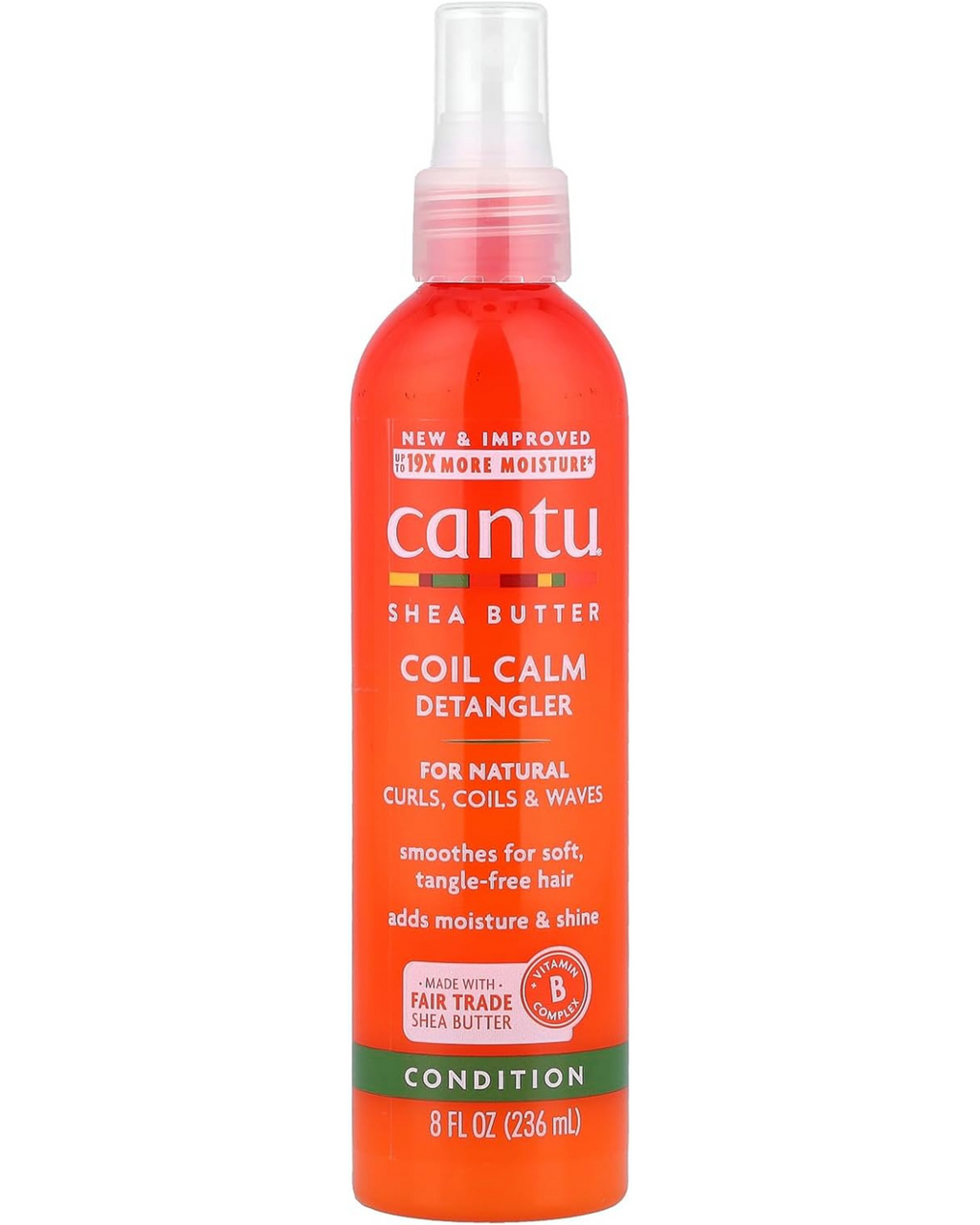 Cantu Shea Butter For Natural Hair Coil Calm Detangler