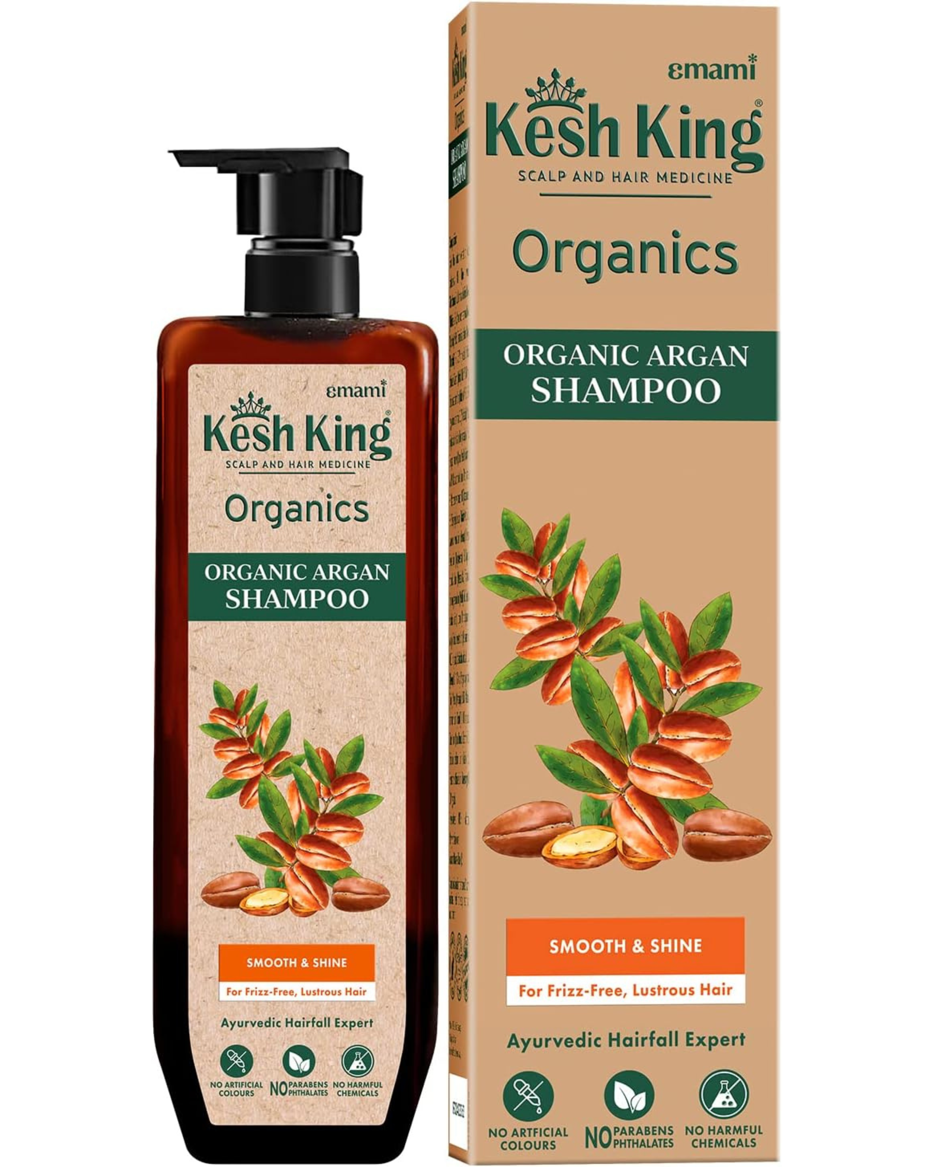 Kesh King Organics - Organic Argan Shampoo