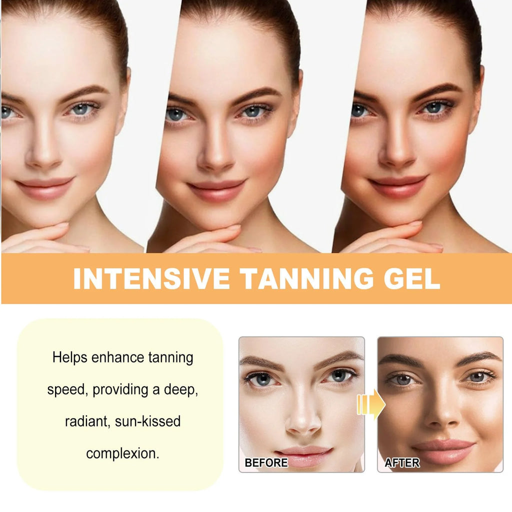Carroten Gold Shimmer Intense Tanning Gel