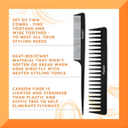 Cantu Carbon Fiber Combs