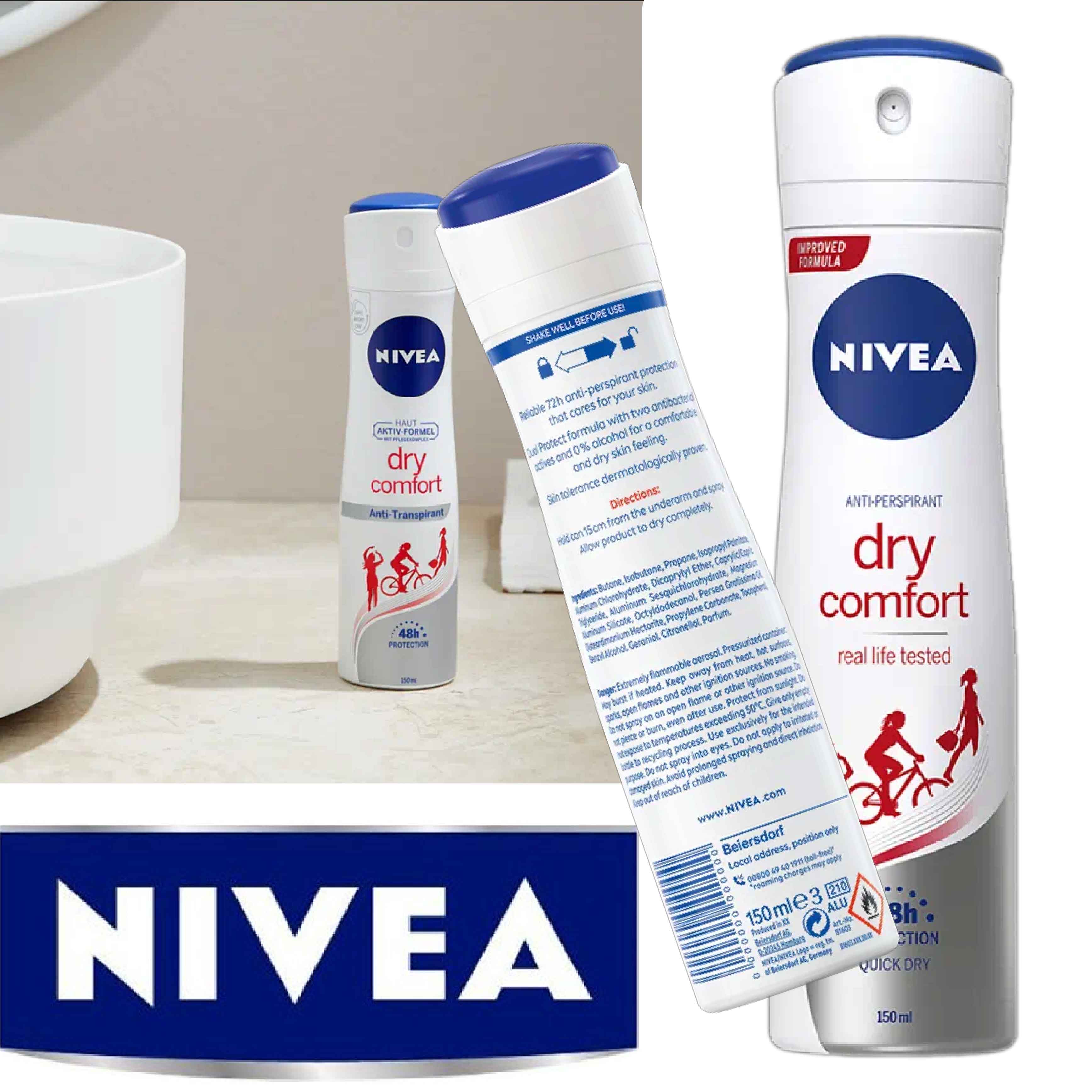 Nivea Dry Comfort Anti-Perspirant Deodorant Women - Deodorant