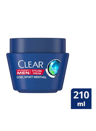 Clear Styling Cream Cool Sport For Men