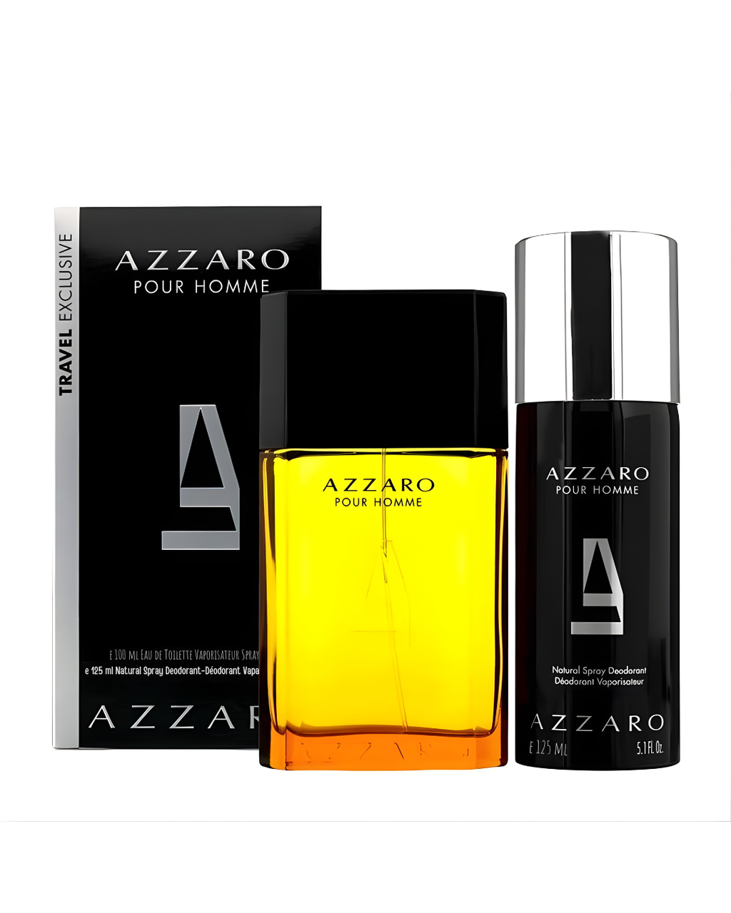 Pour Homme Travel Exclusive Set - EDT 100ml + Deodorant 125ml For Men