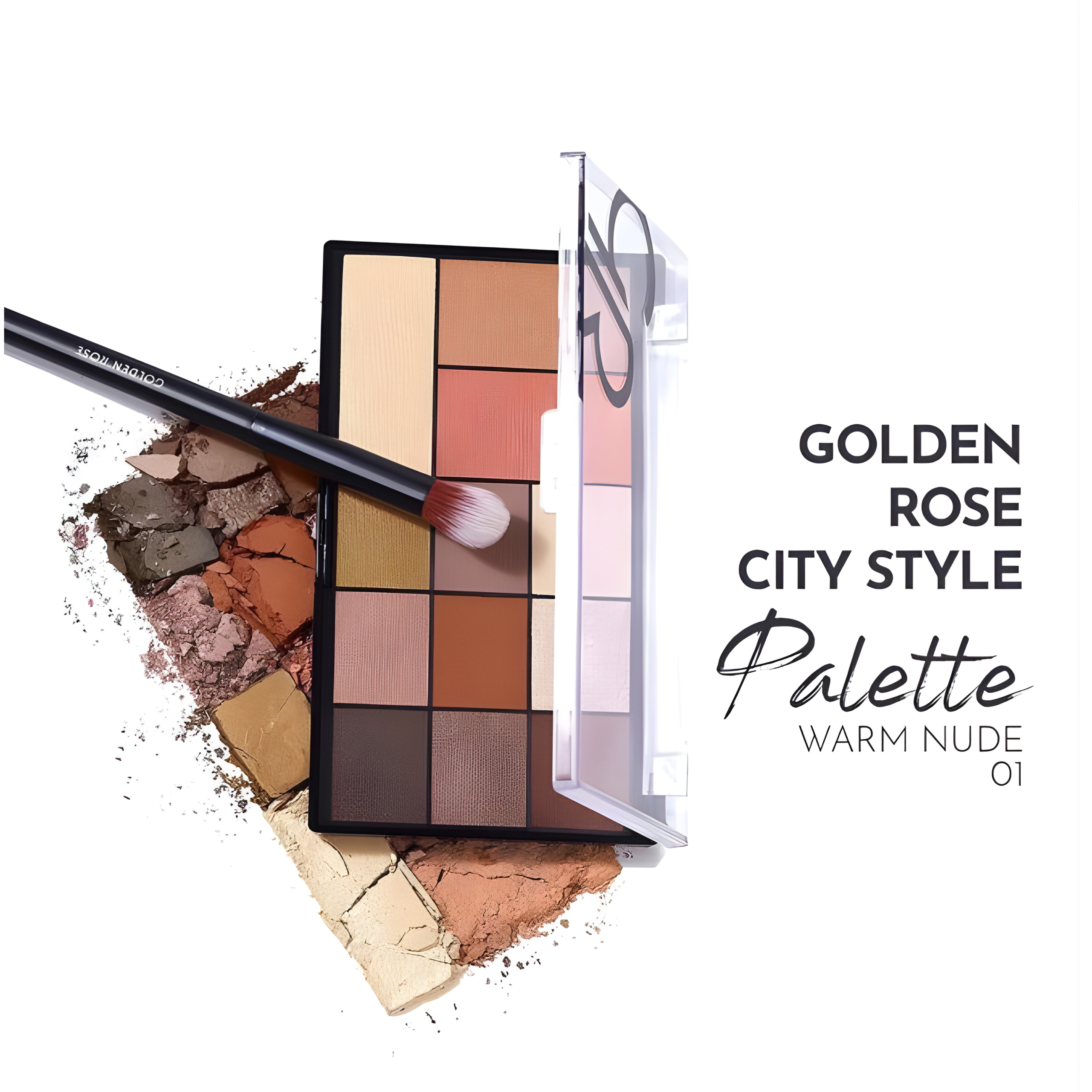 Golden Rose City Style Face & Eye Palette