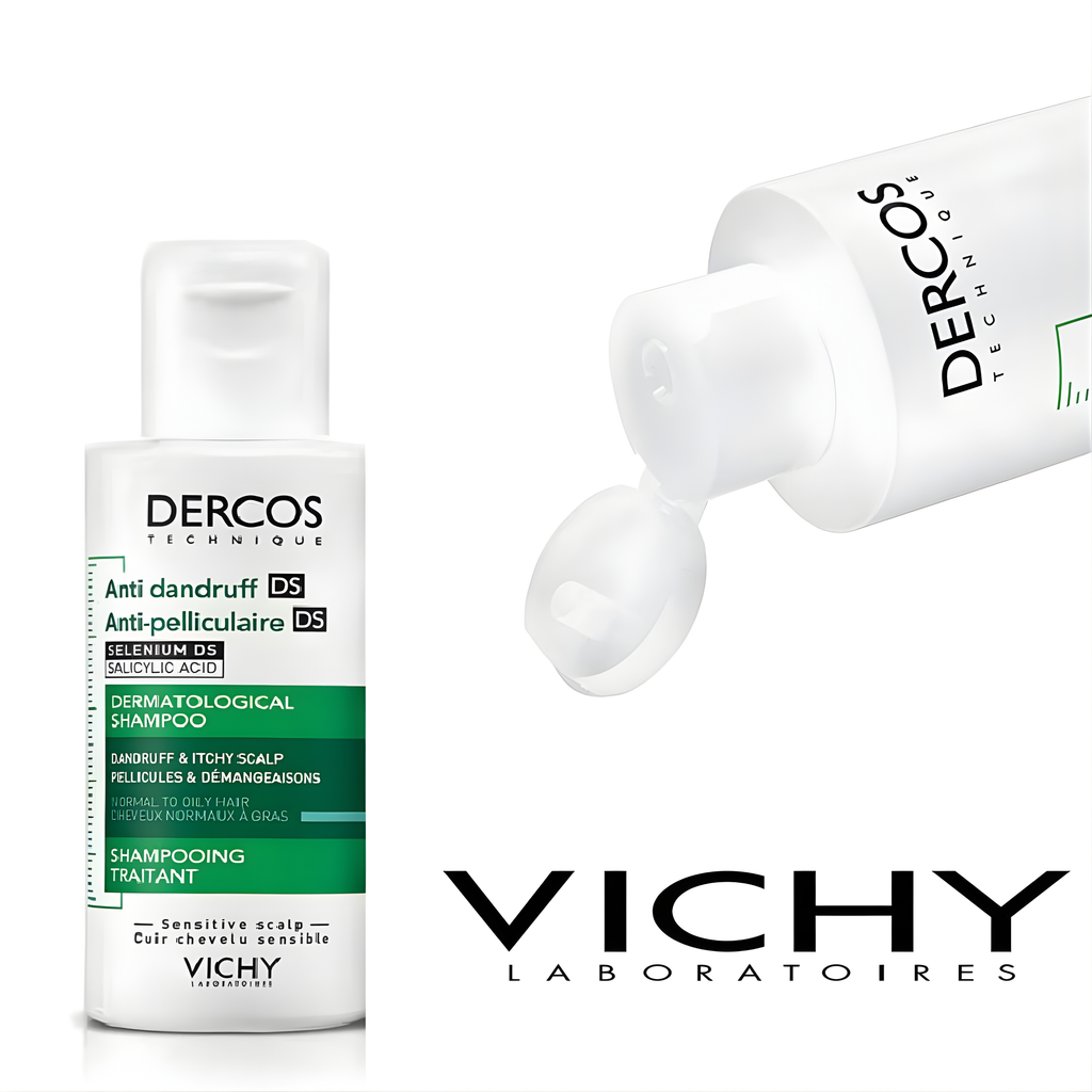 Vichy Dercos Anti-Dandruff Treatment Shampoo For Normal To Oily Hair