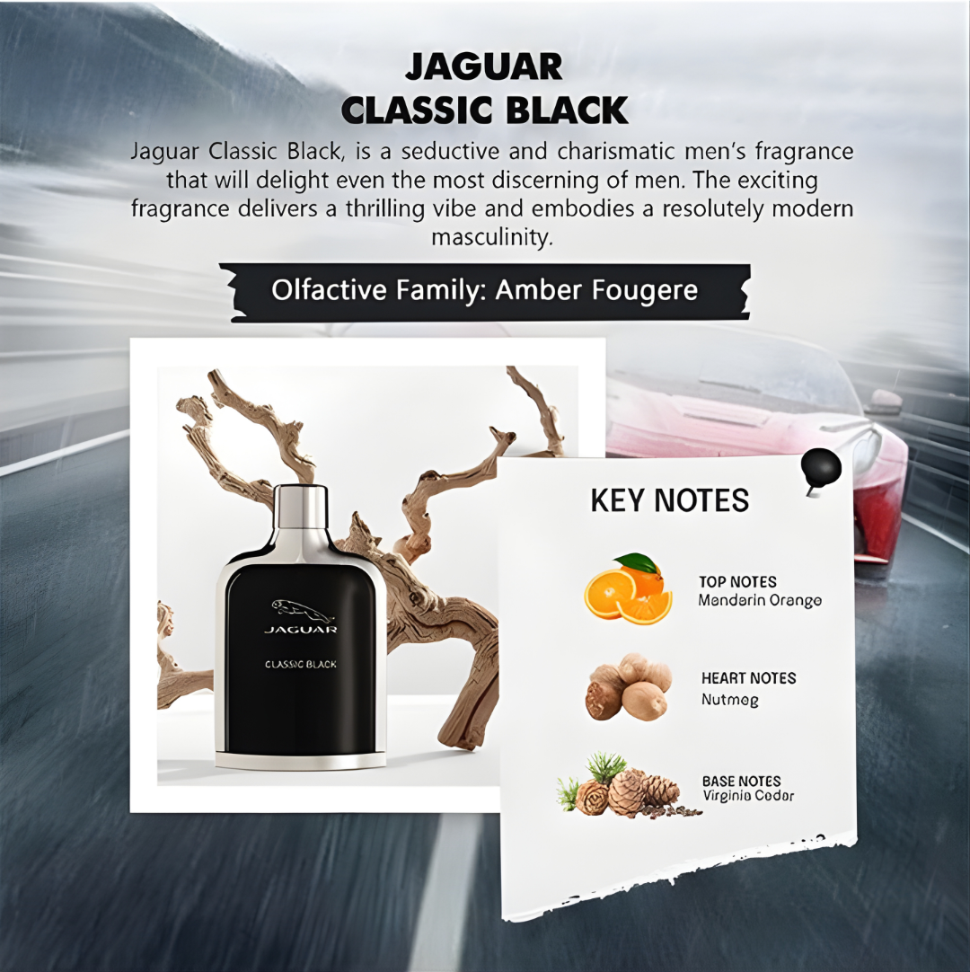Jaguar Classic Black - Eau de Toilette