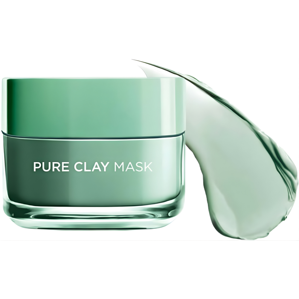 L'oreal Paris Pure Clay Green Face Mask Secondary image