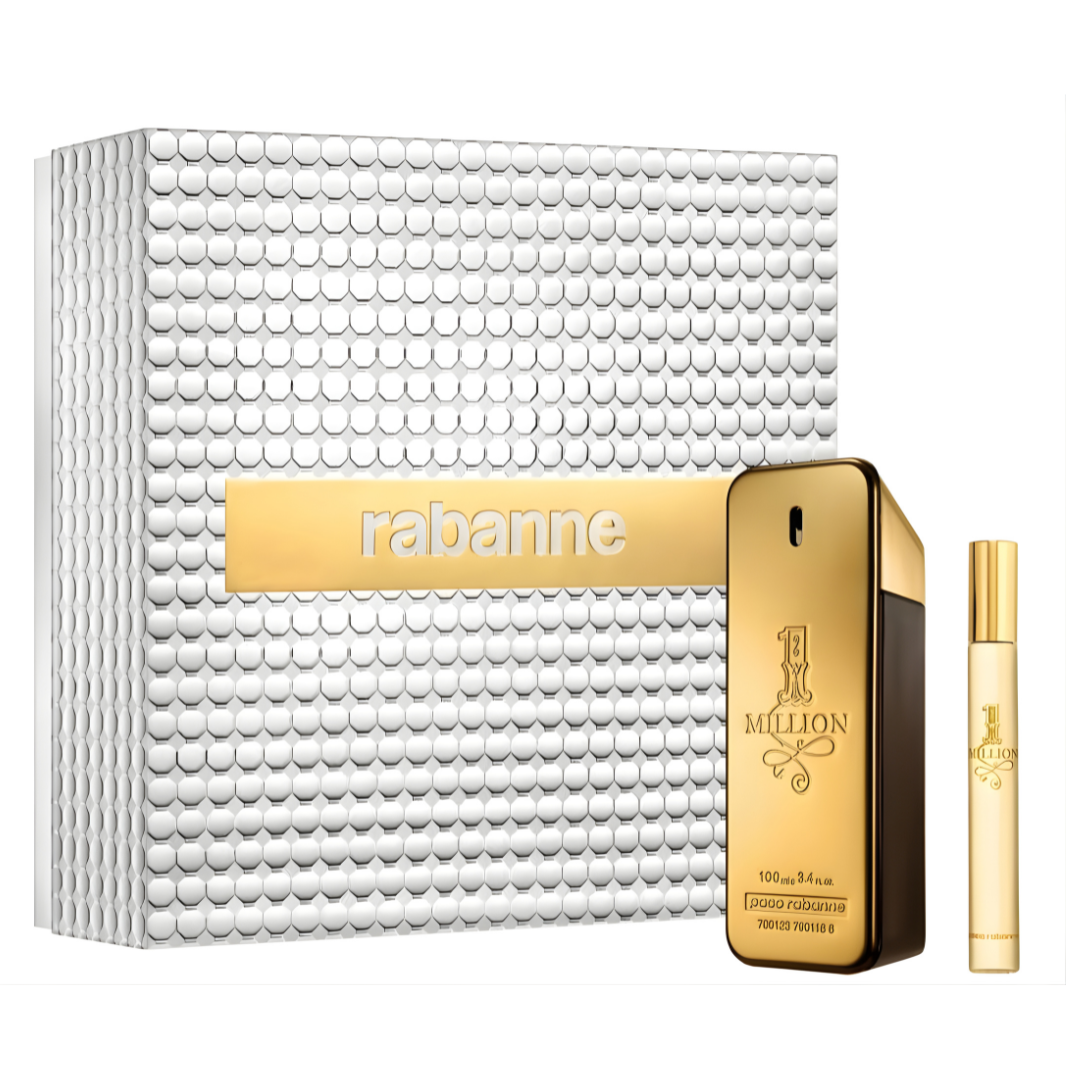 Paco Rabanne One Million Gift Set - 50ml + Travel Size 10ml For Men Main image