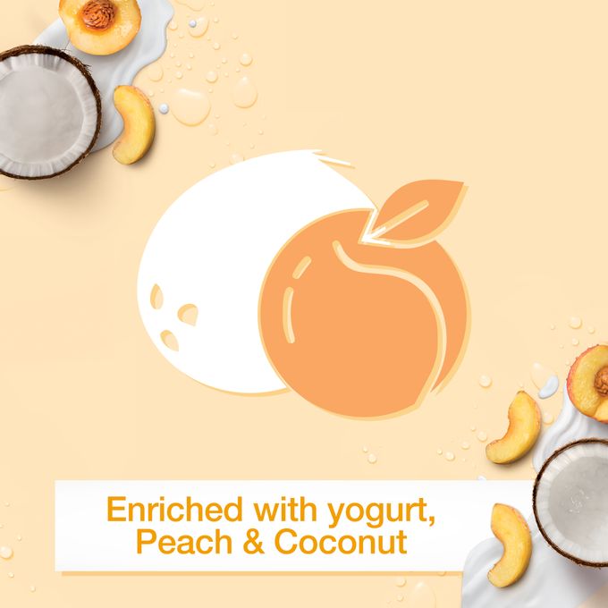 Johnsons Vita Rich yogurt, peach & coconut Body Lotion