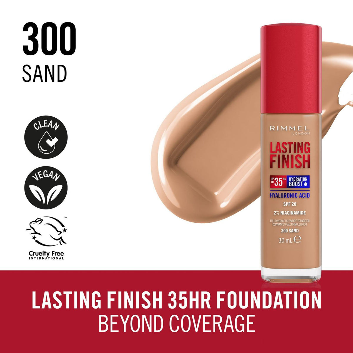Rimmel Lasting Finish 35 Hour Foundation