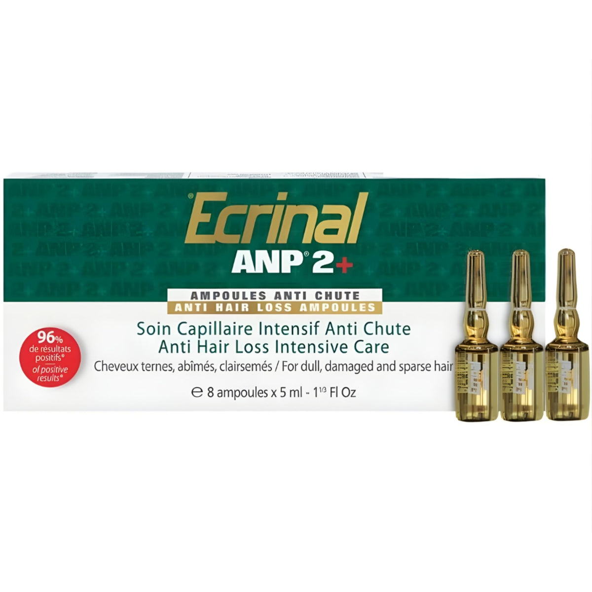 Ecrinal Anp 2+ Anti Hair Loss Ampoules 8 Ampoules