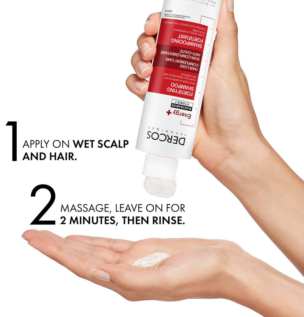 Vichy Dercos Energy + Fortifying  Shampoo