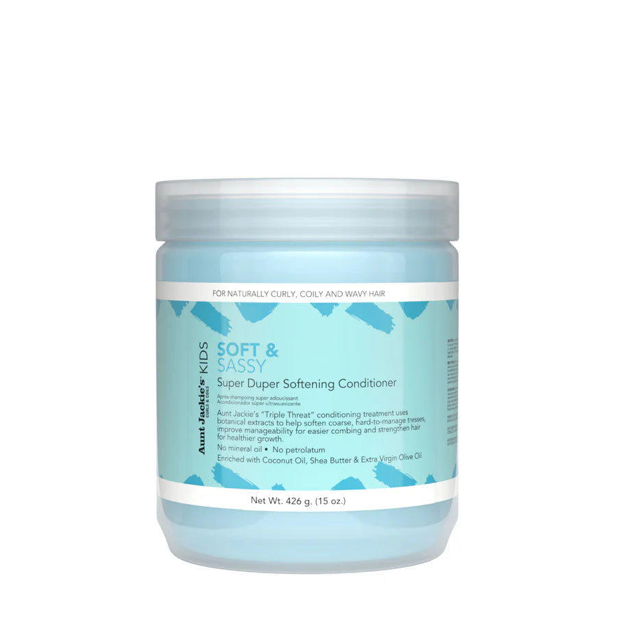 Aunt Jackie's Kids Soft& Sassy Super Duper Softening Conditioner