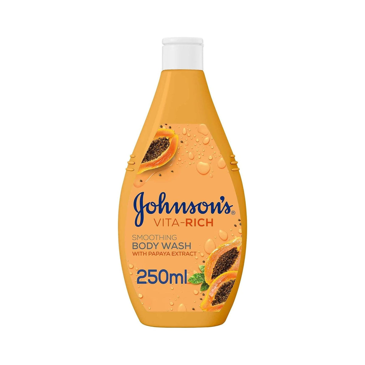 Johnsons Vita Rich Shower Gel Papaya Extract Body Care