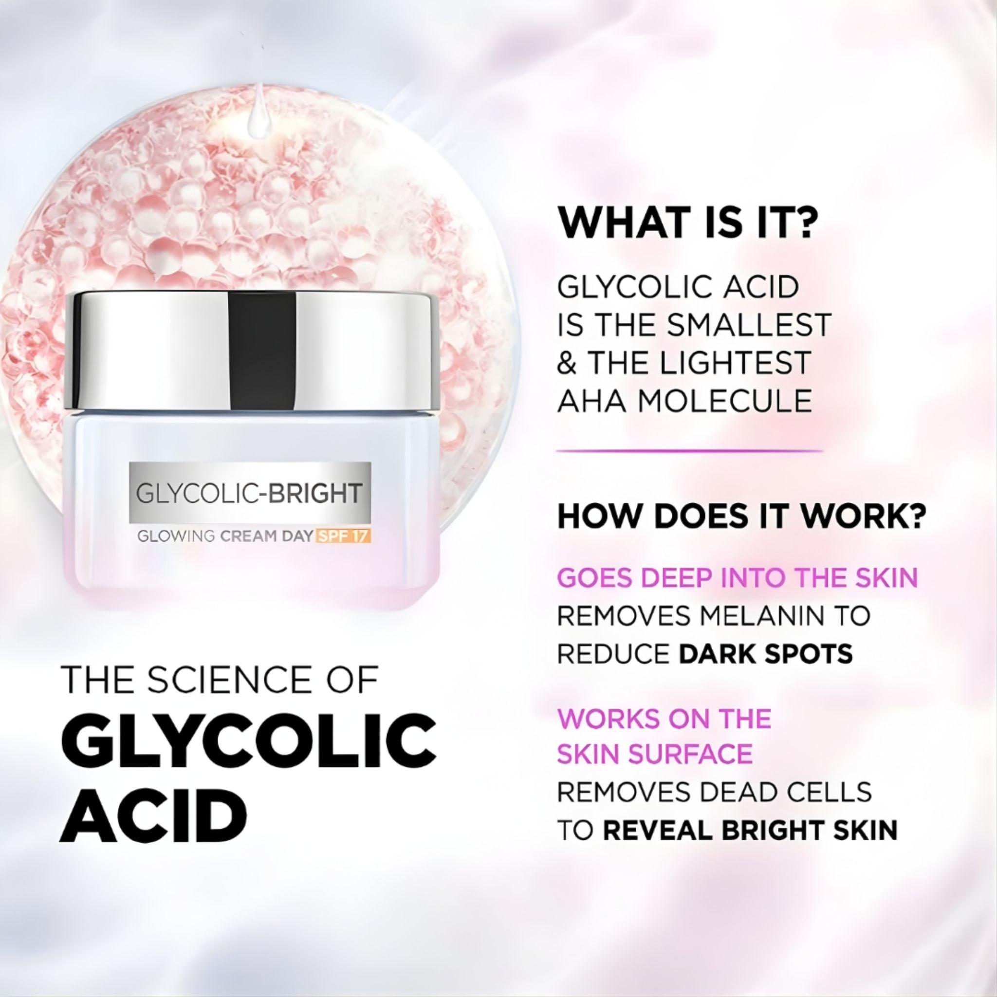 L'Oreal Paris Glycolic Bright Day Cream Spf 30