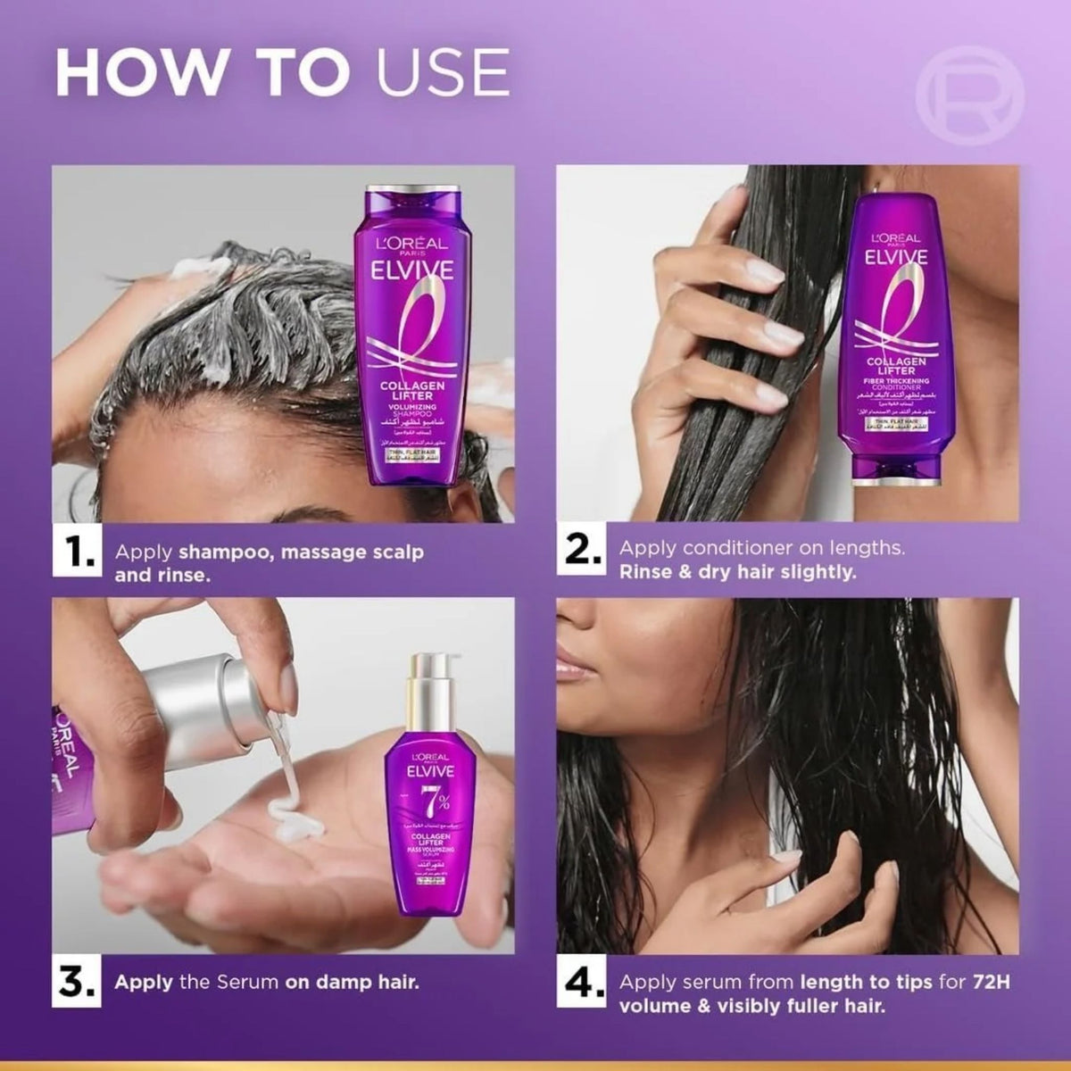 L'Oréal Paris Elvive Collagen Lifter - Volumizing Hair Serum