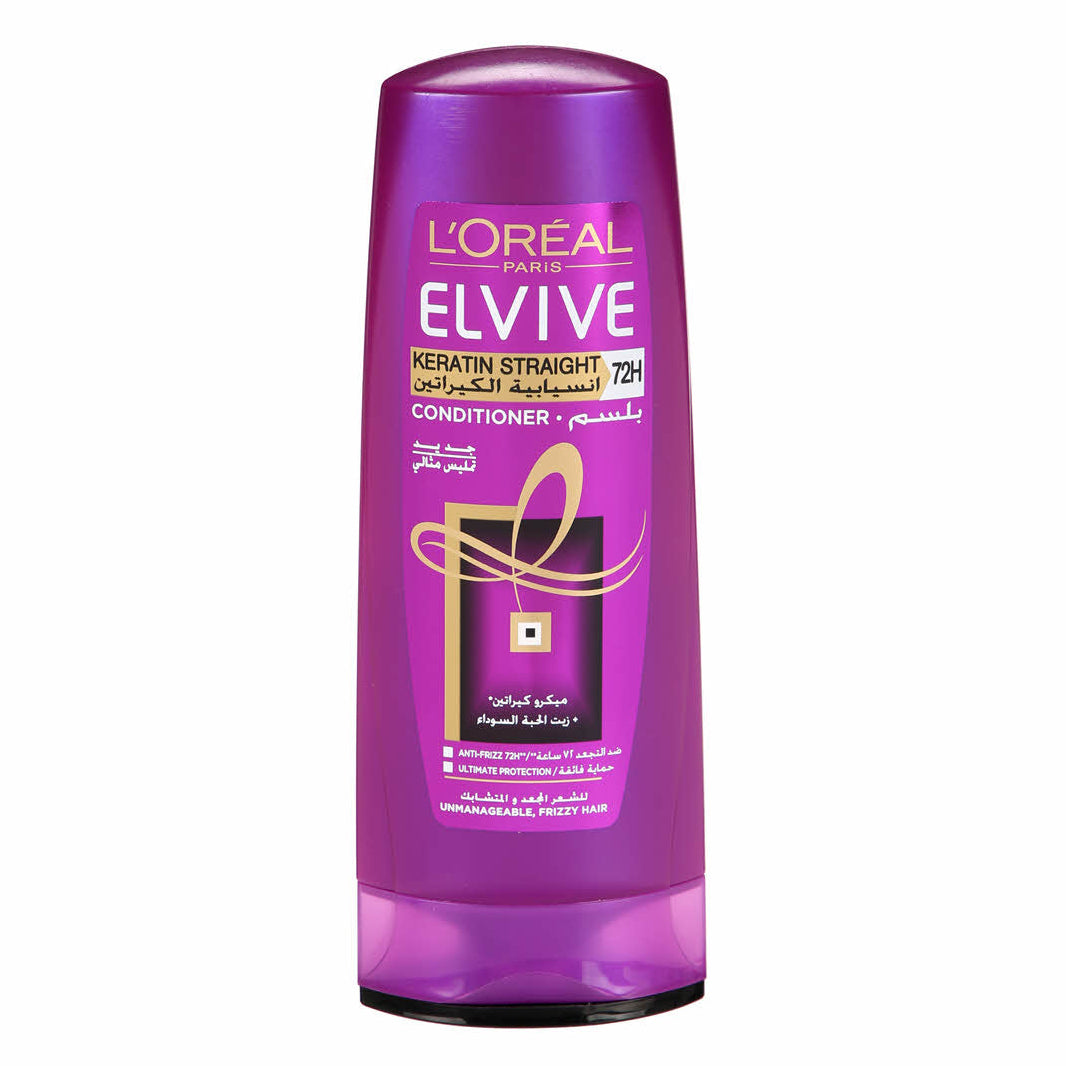 L'Oreal Paris Elvive Keratin Straight Conditioner Main image