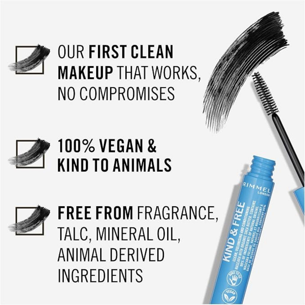 Rimmel Kind & Free Clean Volumizing & Lengthening Mascara