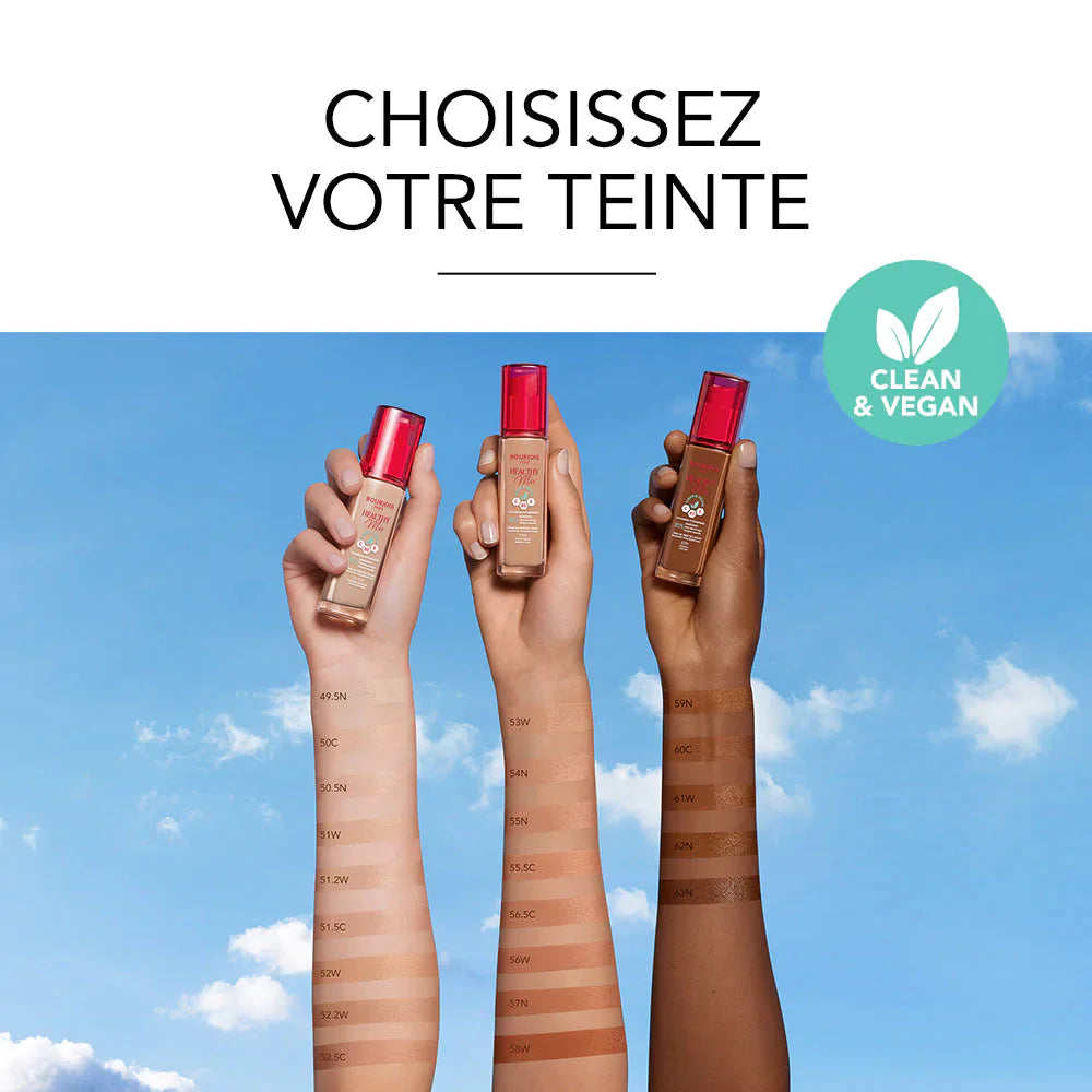 Bourjois Foundation Healthy Mix Clean Foundation