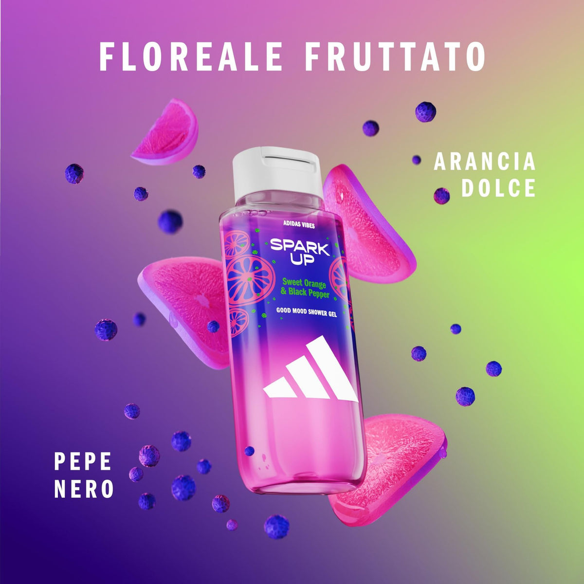 Adidas Vibes Spark Up - Shower Gel
