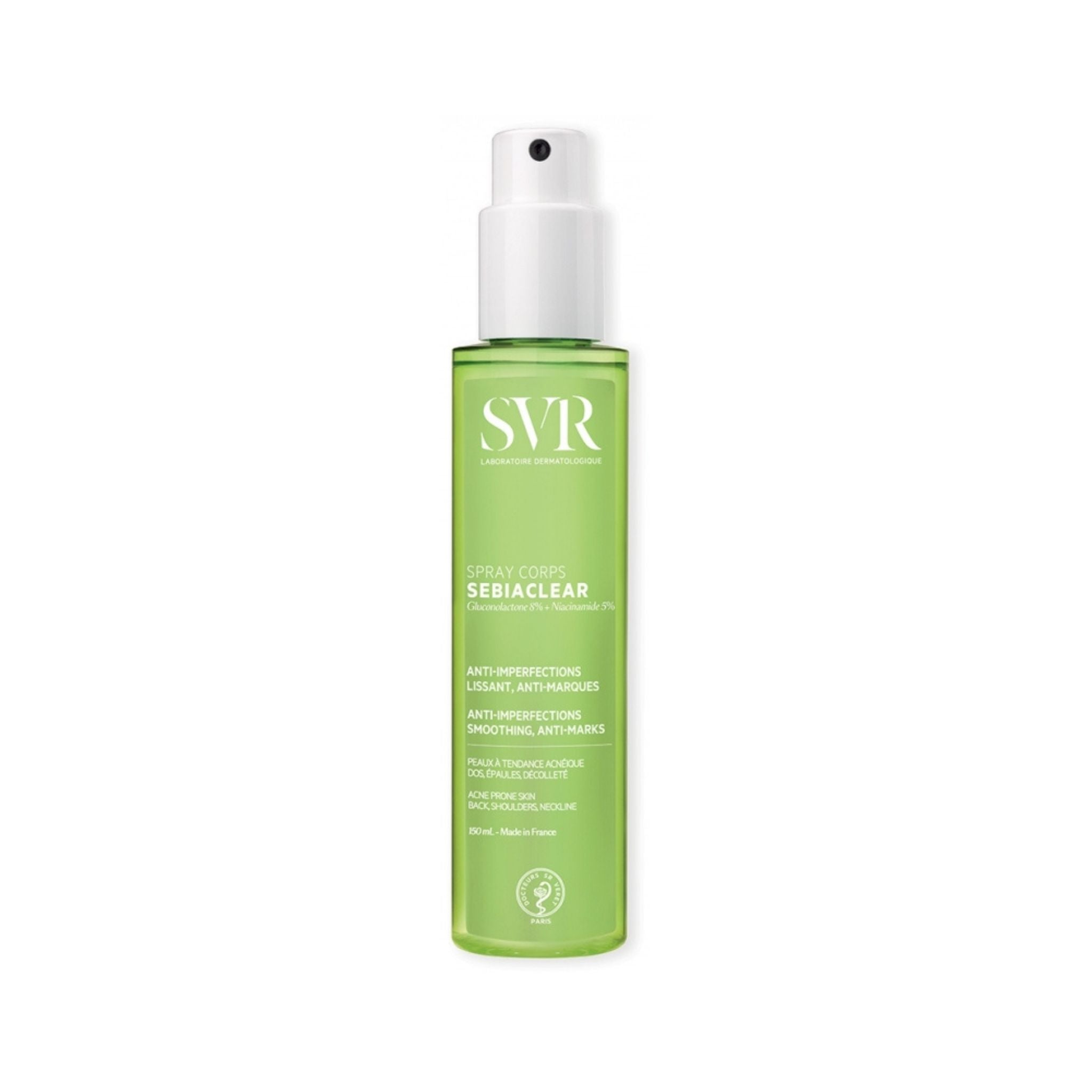 SVR Sebiaclear Spray Corps Imperfections Body Spray Main image