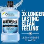 Listerine Ultraclean Zero Alcohol Mouthwash - Oral Care Mouthwash