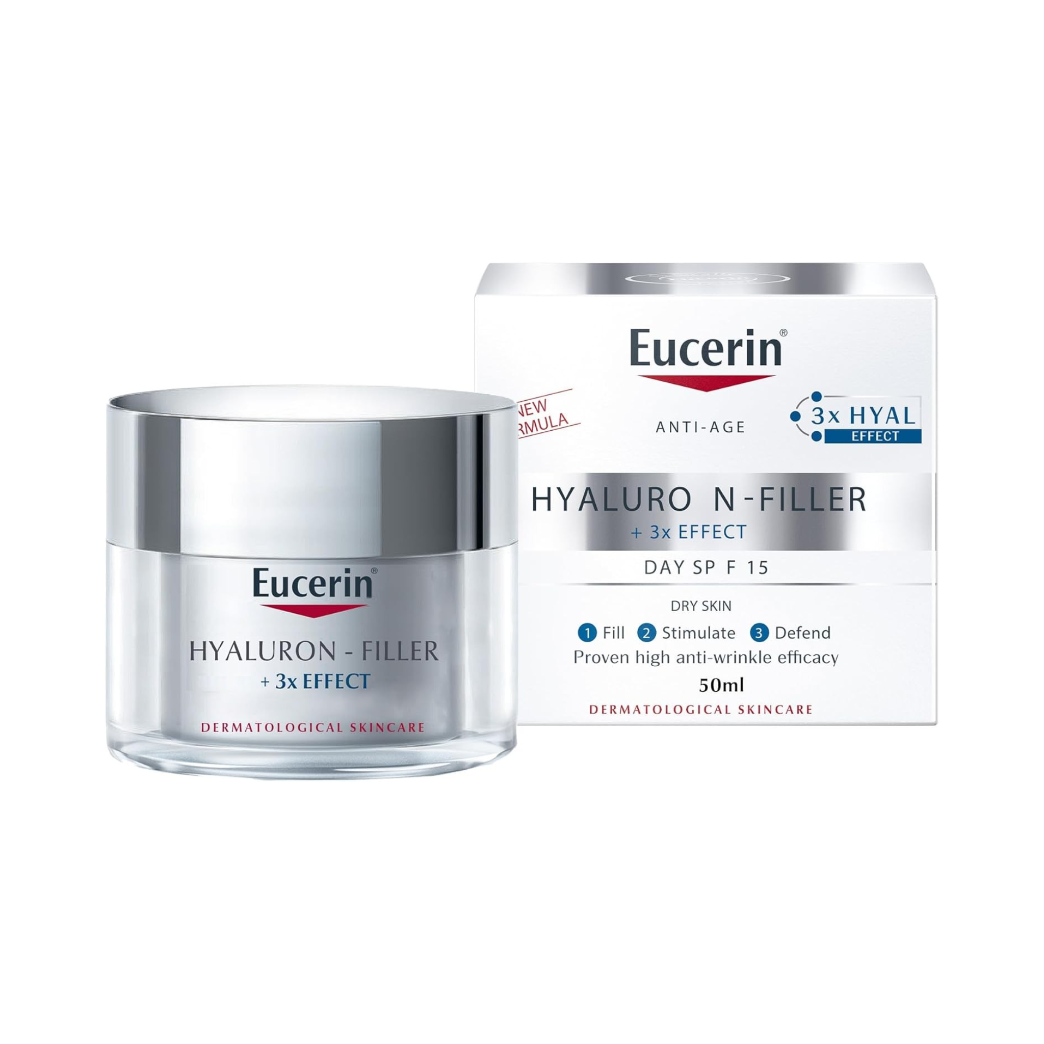 Eucerin Hyaluron-Filler +3X Effect Day Cream SPF15 - Day Cream Main image