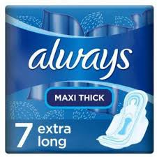 Always Maxi Thick Protect Plus Alovera Long 7 Pads