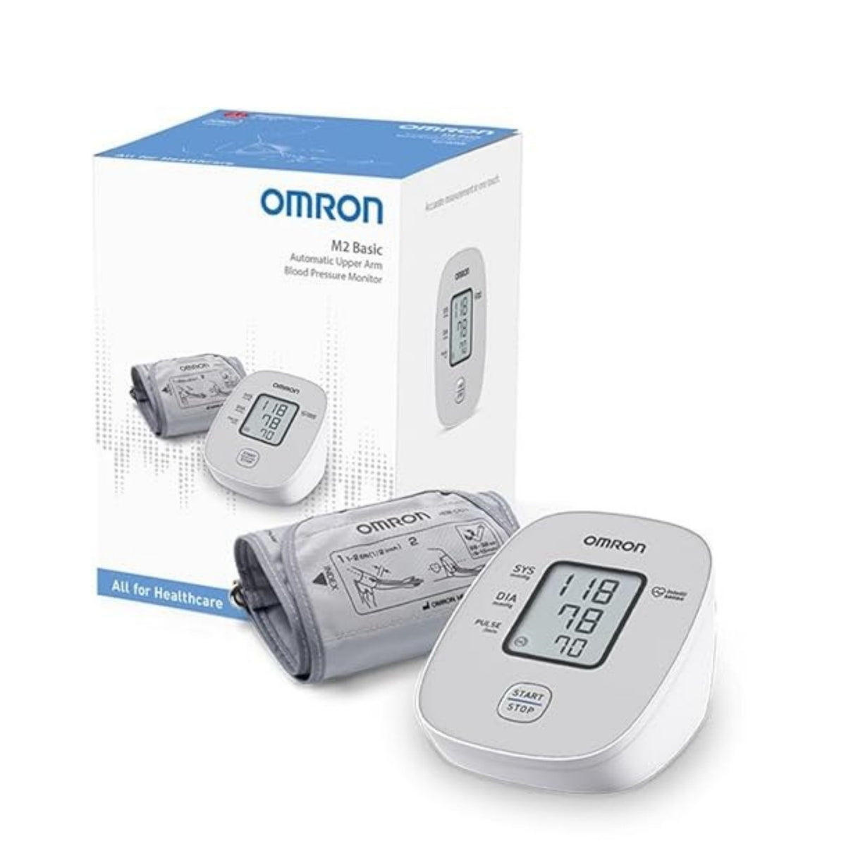 Omron M2 Basic - Automatic Blood Pressure Monitor