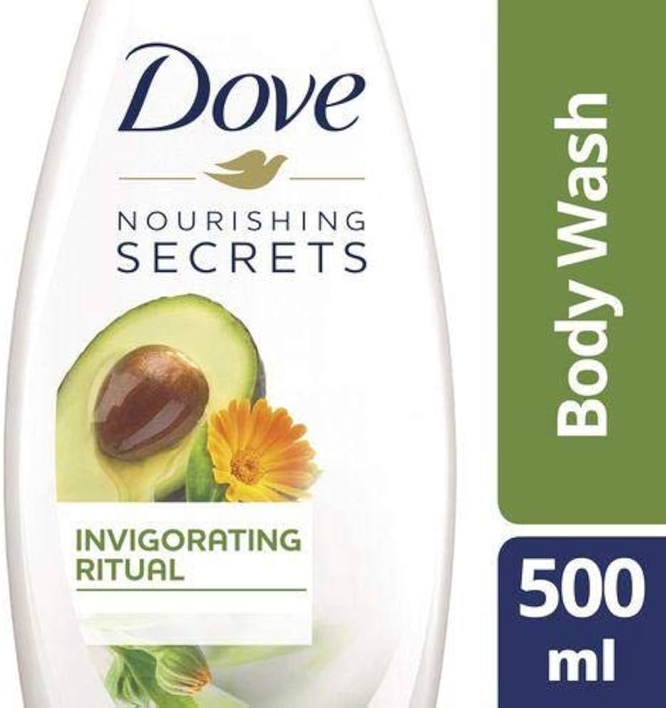 Dove Nourishing Invigorating Ritual With Avocado Oil & Calendula Body Wash