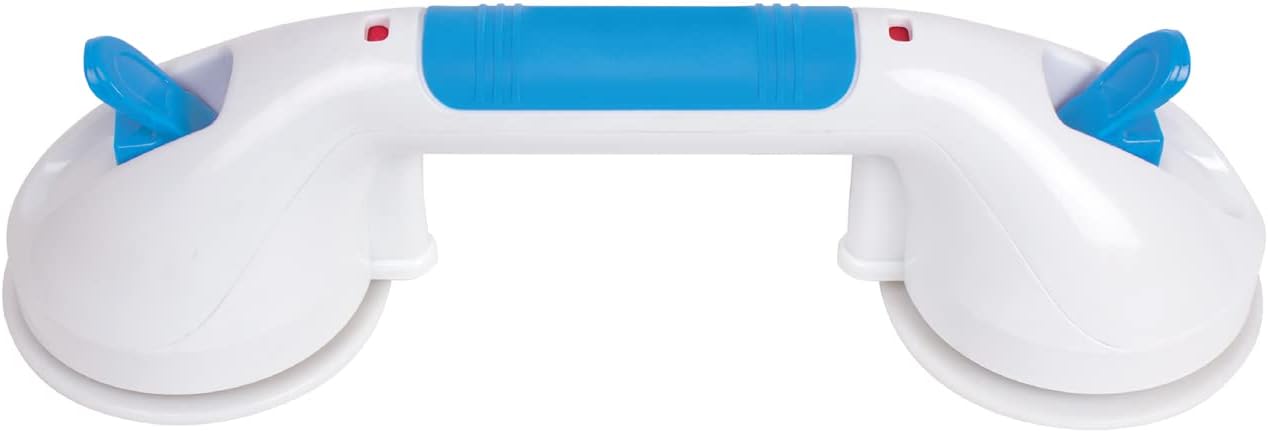 Carex Suction Shower Grab Bar Dual Locking Grab Secondary image