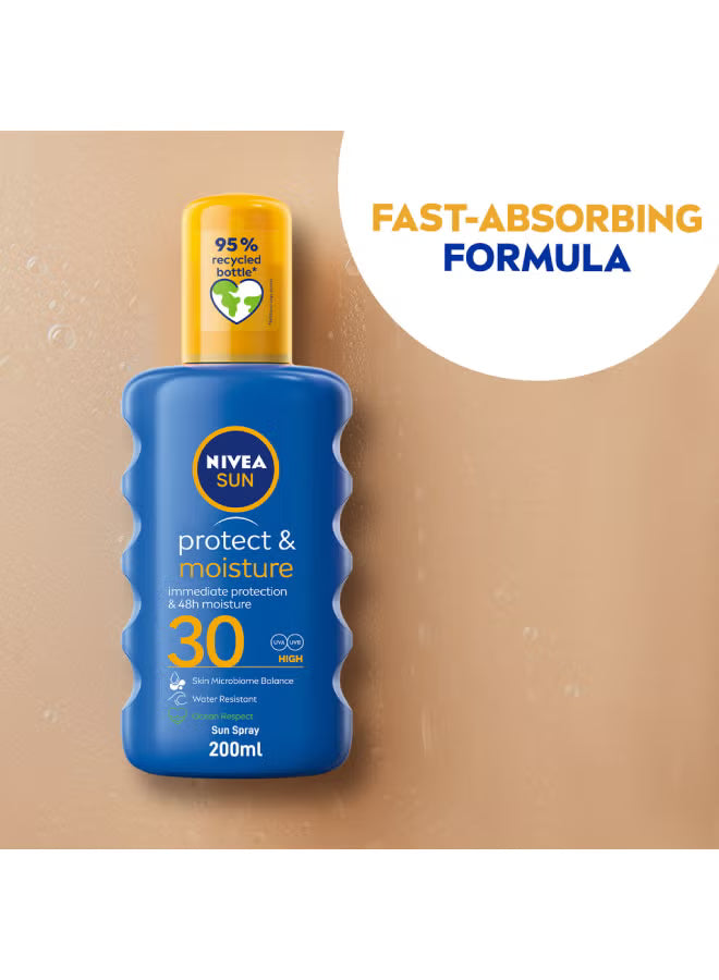 Nivea Sun Spray Protect & Moisture Spf 30 Secondary image