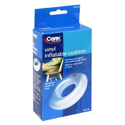 Carex Health Brands Inflatable Vinyl Invalid Cushion