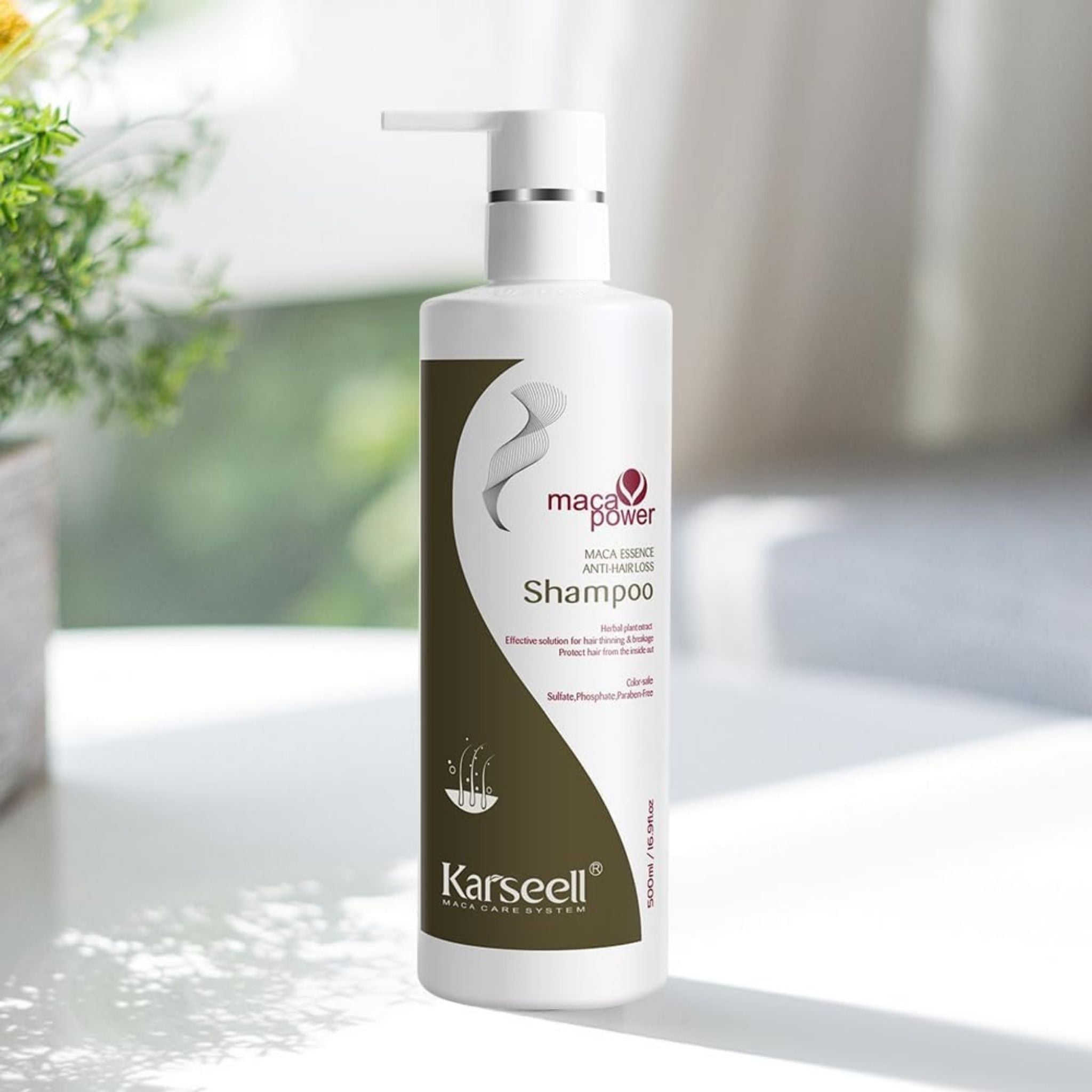 Karseell Maca Power Anti Hair Loss Shampoo - Shampoo Secondary image