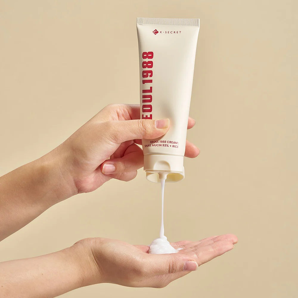K-Secret - Seoul 1988 Cream Snail Mucin 93% + Rice