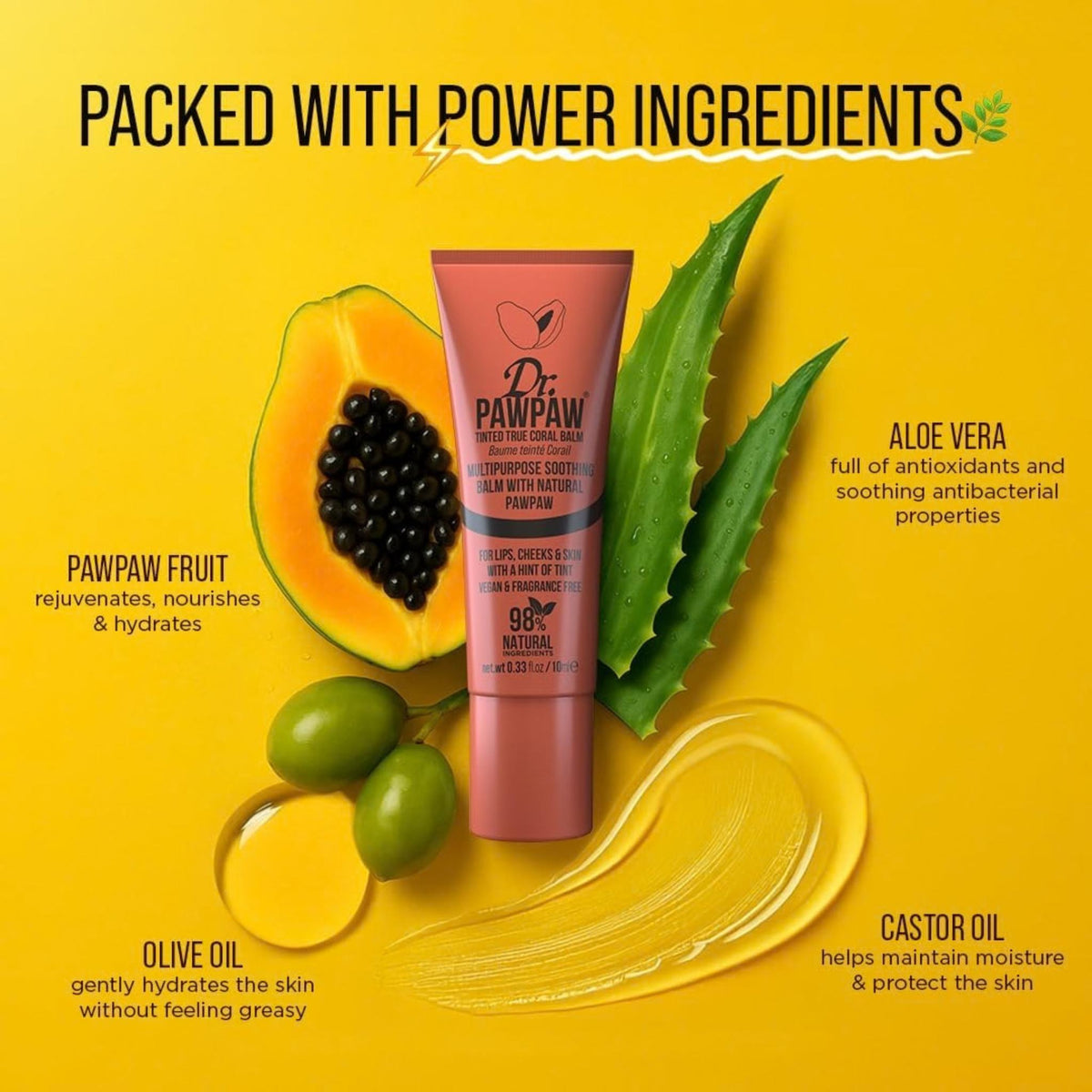 Dr.Pawpaw Tinted True Coral Balm - Tinted Balm