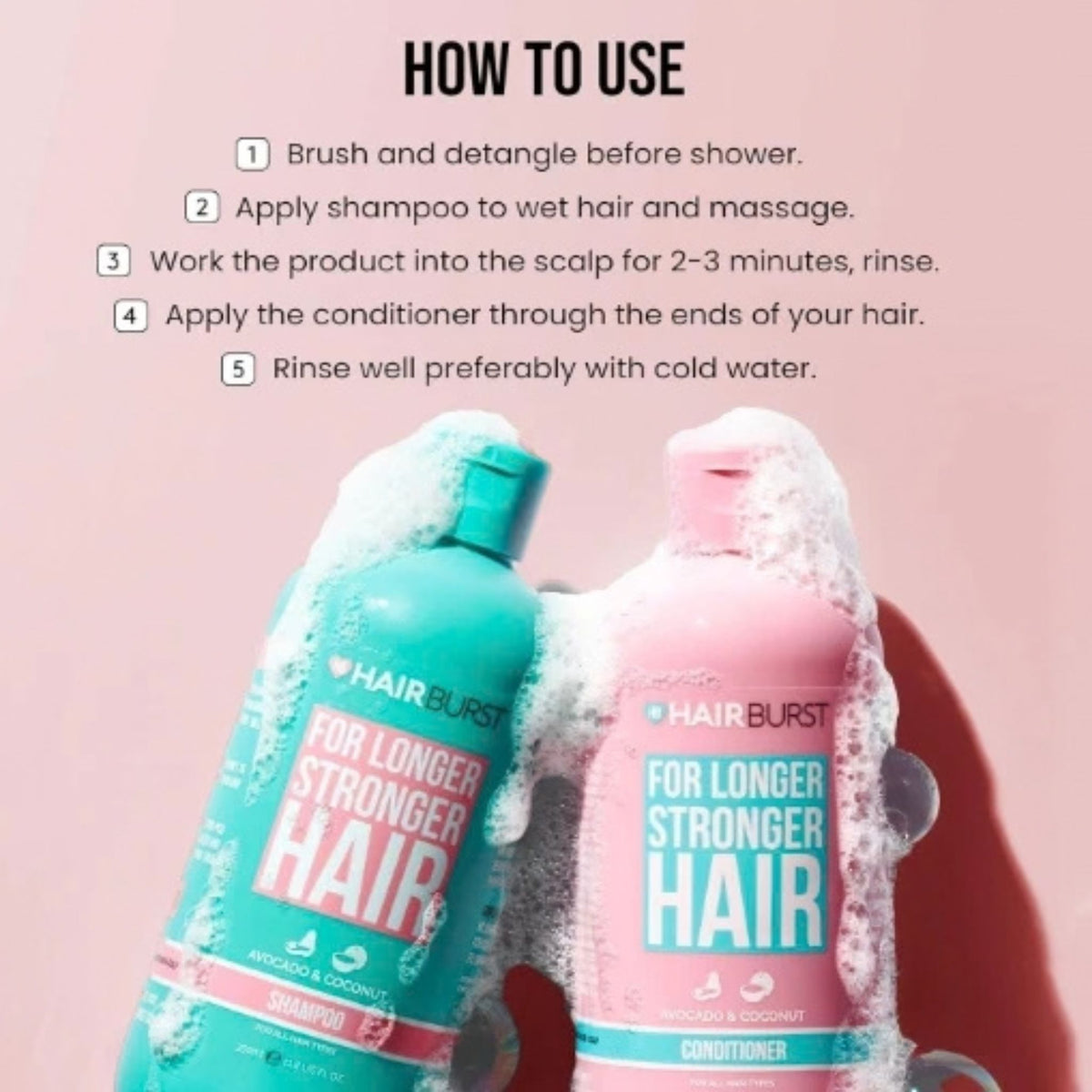 Hairburst Original Trio Bundle - Hair Care Set
