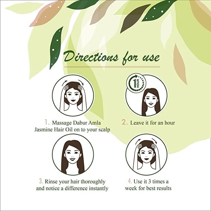 Vatika Dabur Amla Jasmine Hair Oil